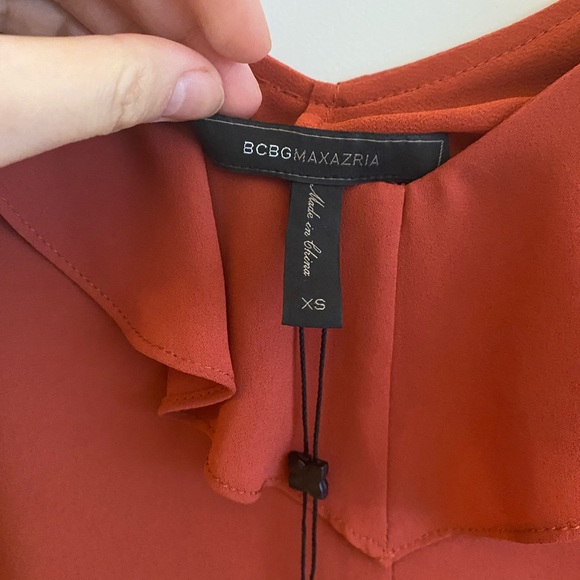 BCBGMAXAZRIA Lissa High Low Slip Dress Size XS - Picture 5 of 6